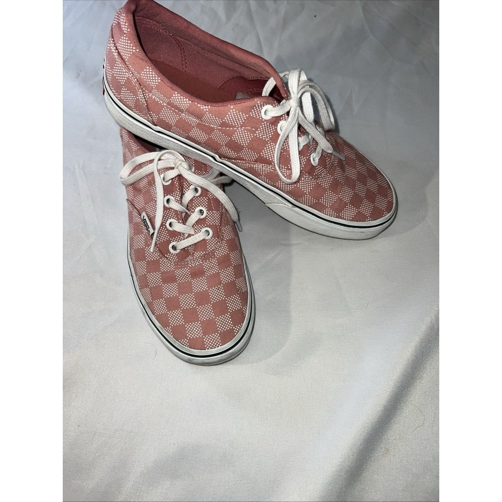 Vans Classic Checkerboard Vans Off The Wall Lace Up Women's 9 Amazing Cond - Picture 2 of 8